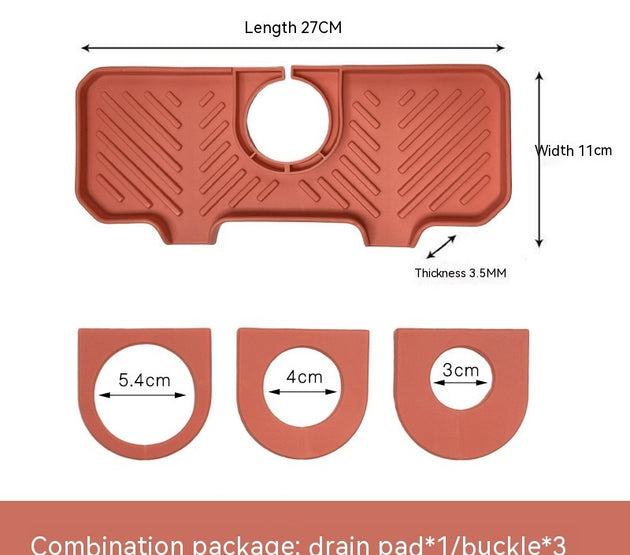 Diatomite Faucet Absorbent Mat